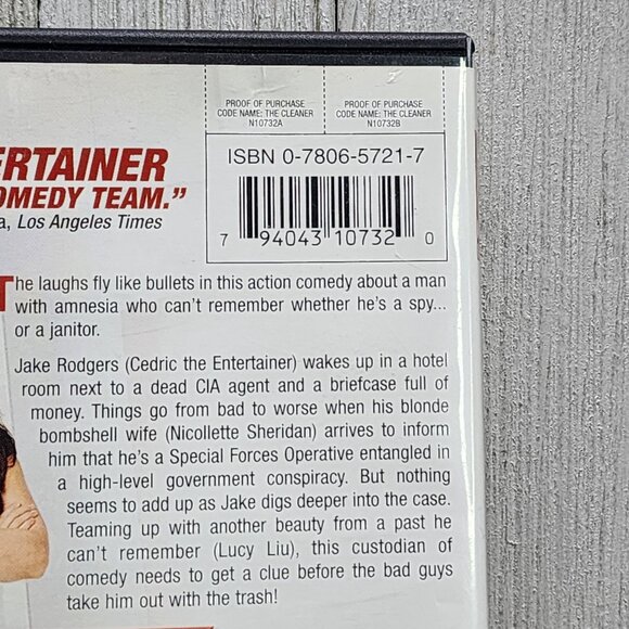 Code Name: The Cleaner DVD 2007 - Lucy Liu Cedric The Entertainer - Picture 3 of 5